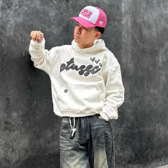 Y2K Alo Baggy Graphic Hoodie