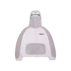 Y2K Bally Sherpa Zip Up Hoodie Hoodie