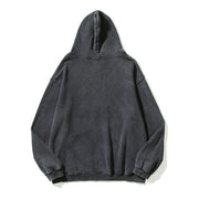 Y2K Essential Washed Zip Up Hoodie