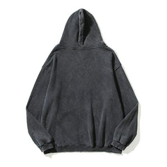 Y2K Essential Washed Zip Up Hoodie