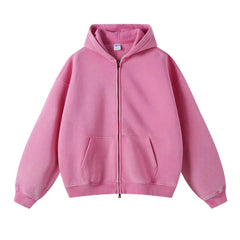 Y2K Essential Zip Up Hoodie
