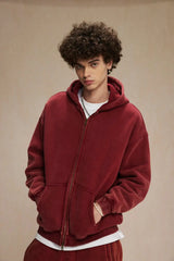 Y2K Essential Zip Up Hoodie