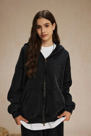 Y2K Essential Zip Up Hoodie