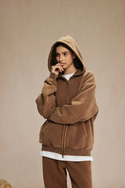 Y2K Essential Zip Up Hoodie