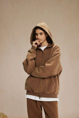 Y2K Essential Zip Up Hoodie