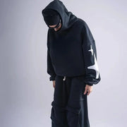 Y2K Essentials Mens Baggy Hoodie