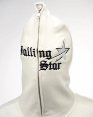 Y2K Falling Star Full Zip Up Graphic Hoodie