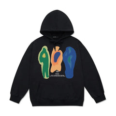 Y2K Heat Print Graphic Hoodie