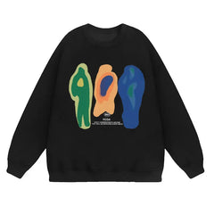 Y2K Heat Print Graphic Hoodie