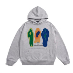 Y2K Heat Print Graphic Hoodie