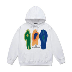 Y2K Heat Print Graphic Hoodie