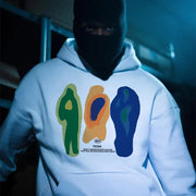 Y2K Heat Print Graphic Hoodie