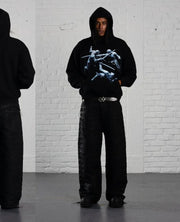 Y2K Jousting Triumph Graphic Hoodie