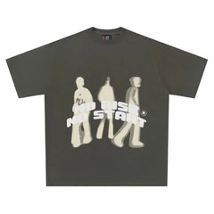 Y2K Oversized Graphic T Shirt