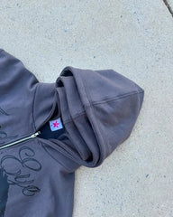 Y2K Third Eye Three Layer Hood Graphic Hoodie